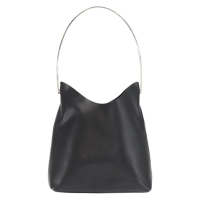 GUCCI Shoulder Bag Leather Black Silver 001 2123 1943 Auth ep13158 - 0