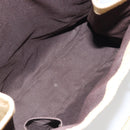 GUCCI GG Canvas Tote Bag Beige Gold 124261 Auth ep13162-16