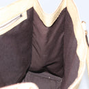 GUCCI GG Canvas Tote Bag Beige Gold 124261 Auth ep13162-17