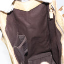 GUCCI GG Canvas Tote Bag Beige Gold 124261 Auth ep13162-18