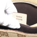 GUCCI GG Canvas Tote Bag Beige Gold 124261 Auth ep13162-21