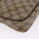 GUCCI GG Supreme Shoulder Bag PVC Beige Gold 97 02 068 Auth ep13164-9