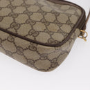 GUCCI GG Supreme Shoulder Bag PVC Beige Gold 97 02 068 Auth ep13164-14