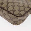 GUCCI GG Supreme Shoulder Bag PVC Beige Gold 97 02 068 Auth ep13164-16