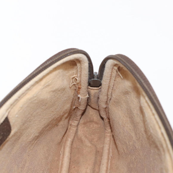 GUCCI GG Supreme Shoulder Bag PVC Beige Gold 97 02 068 Auth ep13164