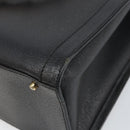 GUCCI Bamboo Hand Bag Leather Black Gold 002 1186 0260 Auth ep13167-15