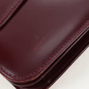 GUCCI Handtasche Leder Bordeaux Gold Original ep13170-25