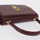 GUCCI Handtasche Leder Bordeaux Gold Original ep13170-6