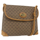 GUCCI Micro GG Supreme Shoulder Bag PVC Beige Gold 49 007 5548 Auth ep13173-1