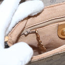 GUCCI Micro GG Supreme Shoulder Bag PVC Beige Gold 49 007 5548 Auth ep13173-18