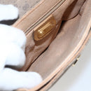 GUCCI Micro GG Supreme Shoulder Bag PVC Beige Gold 49 007 5548 Auth ep13173-11