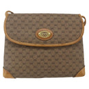 GUCCI Micro GG Supreme Shoulder Bag PVC Beige Gold 49 007 5548 Auth ep13173-13