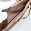 GUCCI Micro GG Supreme Shoulder Bag PVC Beige Gold 49 007 5548 Auth ep13173-22