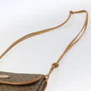 GUCCI Micro GG Supreme Shoulder Bag PVC Beige Gold 49 007 5548 Auth ep13173-8