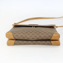 GUCCI Micro GG Supreme Shoulder Bag PVC Beige Gold 49 007 5548 Auth ep13173-5