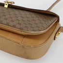 GUCCI Micro GG Supreme Shoulder Bag PVC Beige Gold Auth ep13175-14