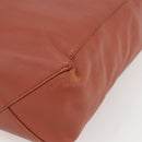 CELINE Tote Bag Leather Pink Gold Auth ep13177-9