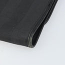 FENDI Pecan Canvas Shoulder Bag Black Auth ep13179-15
