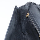 FENDI Pecan Canvas Shoulder Bag Black Auth ep13179-20