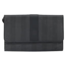 FENDI Pecan Canvas Shoulder Bag Black Auth ep13179-13