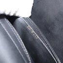 FENDI Pecan Canvas Shoulder Bag Black Auth ep13179-12