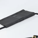 FENDI Pecan Canvas Shoulder Bag Black Auth ep13179-6