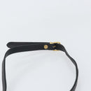FENDI Pecan Canvas Shoulder Bag Black Auth ep13179-8