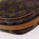 LOUIS VUITTON Monogram Jeune Fille MM Shoulder Bag M51226 LV Auth ep13181-16