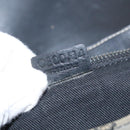 CELINE Macadam Canvas Hand Bag Beige Silver Auth ep13183-12