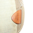 CELINE Macadam Canvas Boston Bag PVC Leather Brown Gold Auth ep13186-19