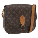 LOUIS VUITTON Monogram Saint Cloud GM Shoulder Bag M51242 LV Auth ep13188-1