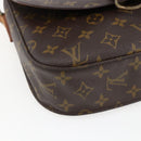 LOUIS VUITTON Monogram Saint Cloud GM Shoulder Bag M51242 LV Auth ep13188-15