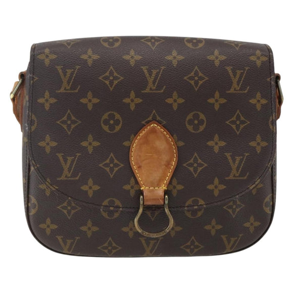 LOUIS VUITTON Monogram Saint Cloud GM Shoulder Bag M51242 LV Auth ep13188