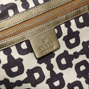 GUCCI GG Canvas Sherry Line Tote Bag Beige Gold 139260 Auth ep13190-15