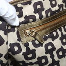 GUCCI GG Canvas Sherry Line Tote Bag Beige Gold 139260 Auth ep13190-16
