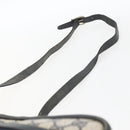 GUCCI GG Supreme Sherry Line Shoulder Bag PVC Navy Gold Auth ep13194-8