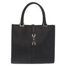 GUCCI Jackie Hand Bag Leather Black Silver 002 1065 Auth ep13198-13