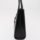 GUCCI Jackie Hand Bag Leather Black Silver 002 1065 Auth ep13198-3
