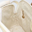 GUCCI Bamboo Hand Bag Suede 2way Beige Gold 000 2865 0290 Auth ep13200-21