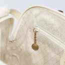 GUCCI Bamboo Hand Bag Suede 2way Beige Gold 000 2865 0290 Auth ep13200-22