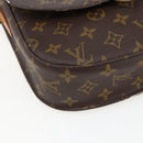 LOUIS VUITTON Monogram Saint Cloud GM Shoulder Bag M51242 LV Auth ep13201-15