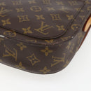 LOUIS VUITTON Monogram Saint Cloud GM Shoulder Bag M51242 LV Auth ep13201-16