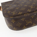 LOUIS VUITTON Monogram Saint Cloud GM Shoulder Bag M51242 LV Auth ep13201-17