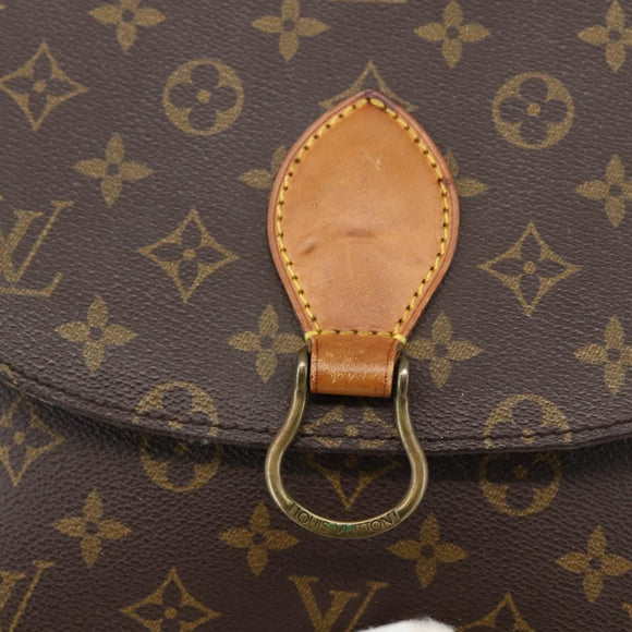 LOUIS VUITTON Monogram Saint Cloud GM Shoulder Bag M51242 LV Auth ep13201