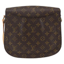 LOUIS VUITTON Monogram Saint Cloud GM Shoulder Bag M51242 LV Auth ep13201-2