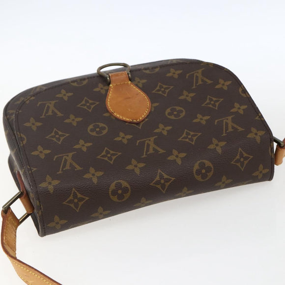 LOUIS VUITTON Monogram Saint Cloud GM Shoulder Bag M51242 LV Auth ep13201