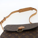 LOUIS VUITTON Monogram Saint Cloud GM Shoulder Bag M51242 LV Auth ep13201-8