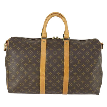 LOUIS VUITTON Monogram Keepall Bandouliere 45 Boston Bag M41418 LV Auth ep13203 - 0