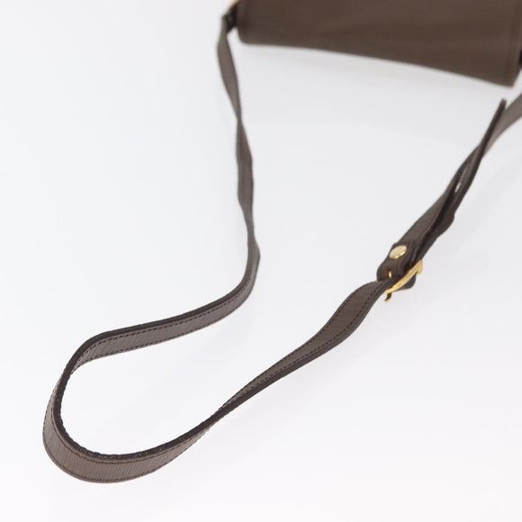 Burberrys Nova Check Shoulder Bag Canvas Beige Gold Auth ep13205