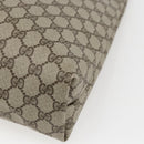 GUCCI GG Supreme Web Sherry Line Tote Bag PVC Beige 39 02 003 Auth ep13207V-12